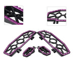 Driver Passenger Floorboard Foot Pegs for Harley Road King Heritage