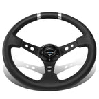 NRG 350mm Deep Dish Racing Steering Wheel for Universal (RST-016R-SL)