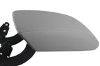 Leather Console Lid Pull Over Armrest Cover for Audi Q5 (2009–2017) Gray