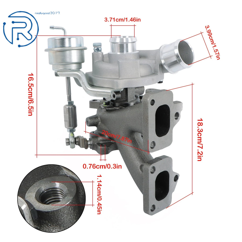 Turbocharger for Polaris RZR XP (2016-2021)