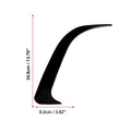Rear Bumper Spoiler Air Vent Outlet Cover Trim for Mercedes-Benz CLA (2014-2023)