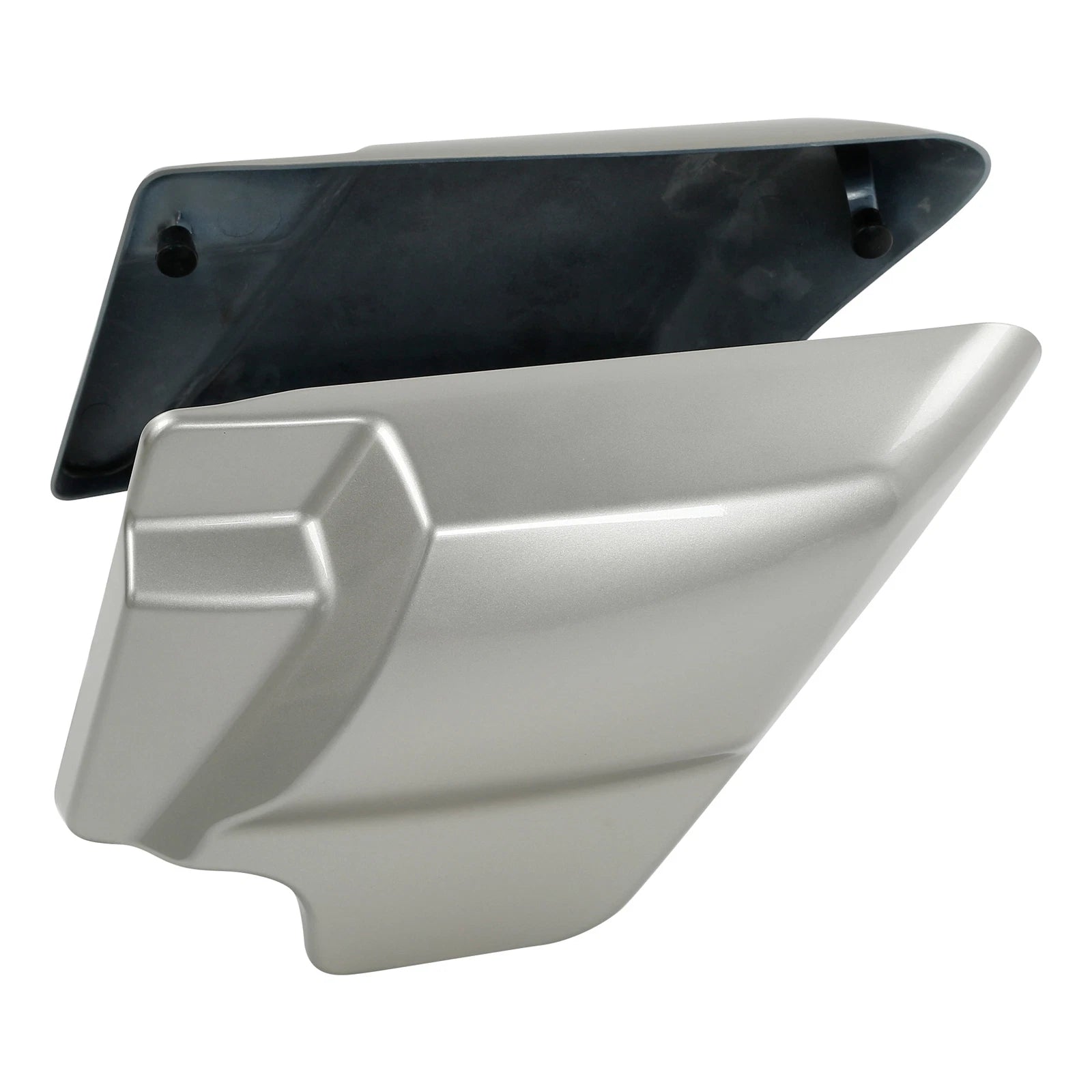 Battery Side Cover Panel for Harley Touring Road Glide (2009–2024) Silver