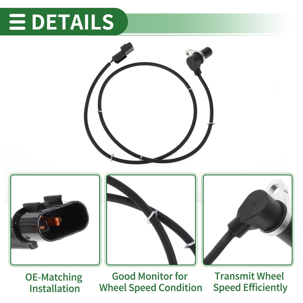 ABS Wheel Speed Sensor No.MR289343 for Mitsubishi Space Wagon (1991–1998)