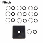 10 Piece Retainer Ring and O Ring Kit for Electric Pneumatic Wrenches