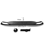 2" Receiver Chrome Steel Trailer Towing Step Bar for Universal Fit (37"x 4")