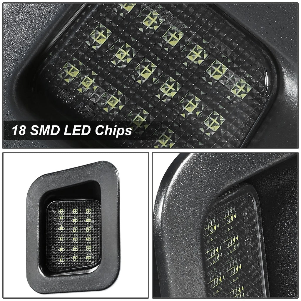 2X LED License Plate Light for Dodge Ram 1500 2500 3500 (2003–2021)