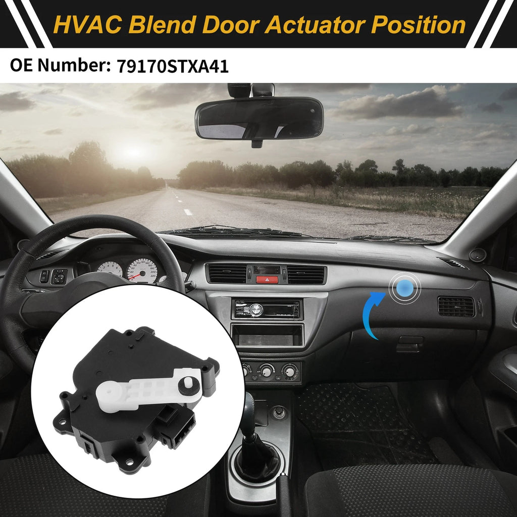 HVAC Heater Blend Door Actuator for Acura MDX (2007–2013) No. 79170STXA41