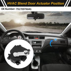 HVAC Heater Blend Door Actuator for Acura MDX (2007–2013) No. 79170STXA41