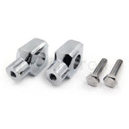 Chrome Spike Handlebar Riser Clamp for Motorcycle (Universal 1" 25mm)