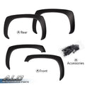 Set of 4 Wheel Fender Flares for Chevy Silverado GMC Sierra (99–07)