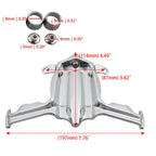 Chrome Tappet Block Accent Cover for Harley Twin Cam 1999-2017