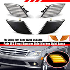 2X Front Side Marker Lights for Mercedes Benz W204 C250 C300 C63 AMG SL65 (2008–2011)