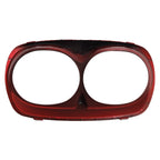 Dual Headlight Trim Bezel Cover for Harley Road Glide (1998–2013) Red