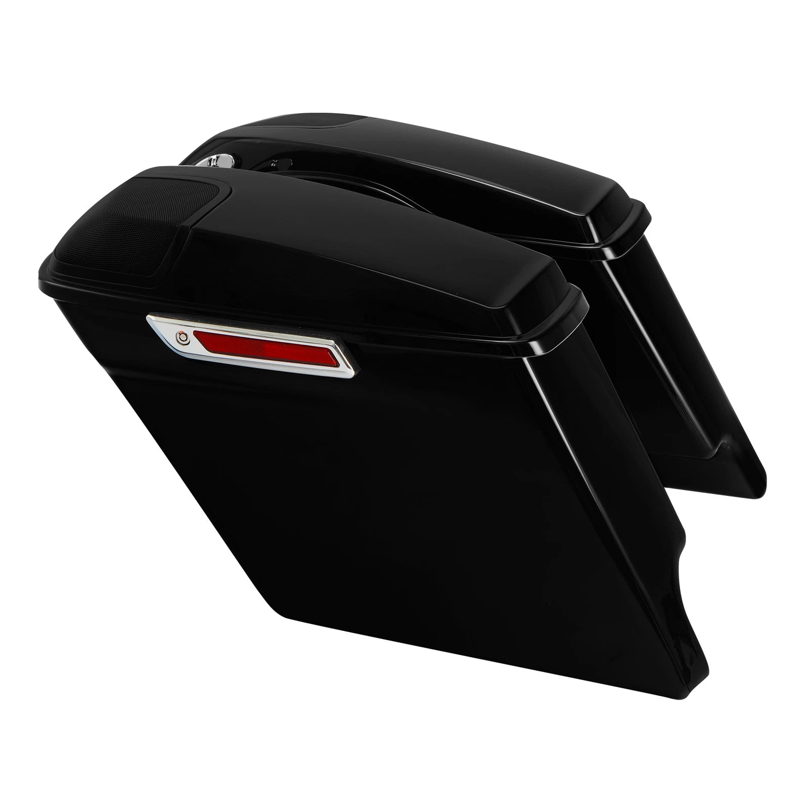 5" Stretched Hard Saddlebags & 5" x 7" Speaker Cutout for Harley Touring (2014–2023)