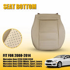 Driver Bottom Seat Cover Tan for Mercedes Benz C250 C300 C350 (2008–2014)