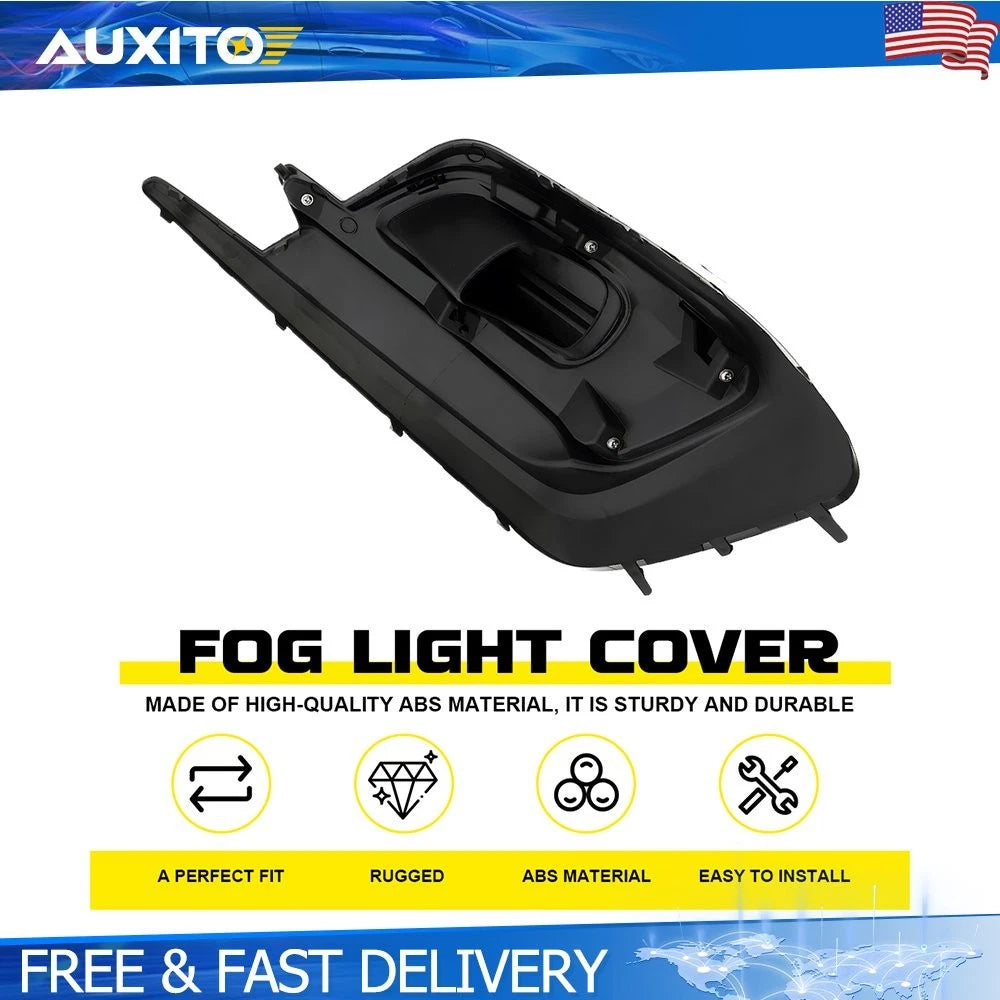 Left Front Fog Light Lamp Cover Bezel for Subaru Legacy (2018–2019) Black