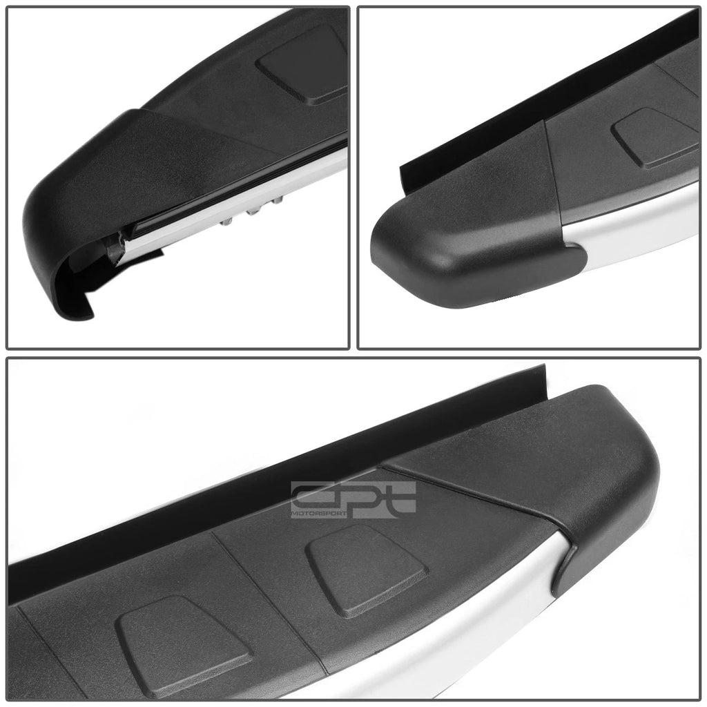 Set of 2 Side Step Bars for Hyundai Tucson (2010–2015) 5.75" Metallic/Black
