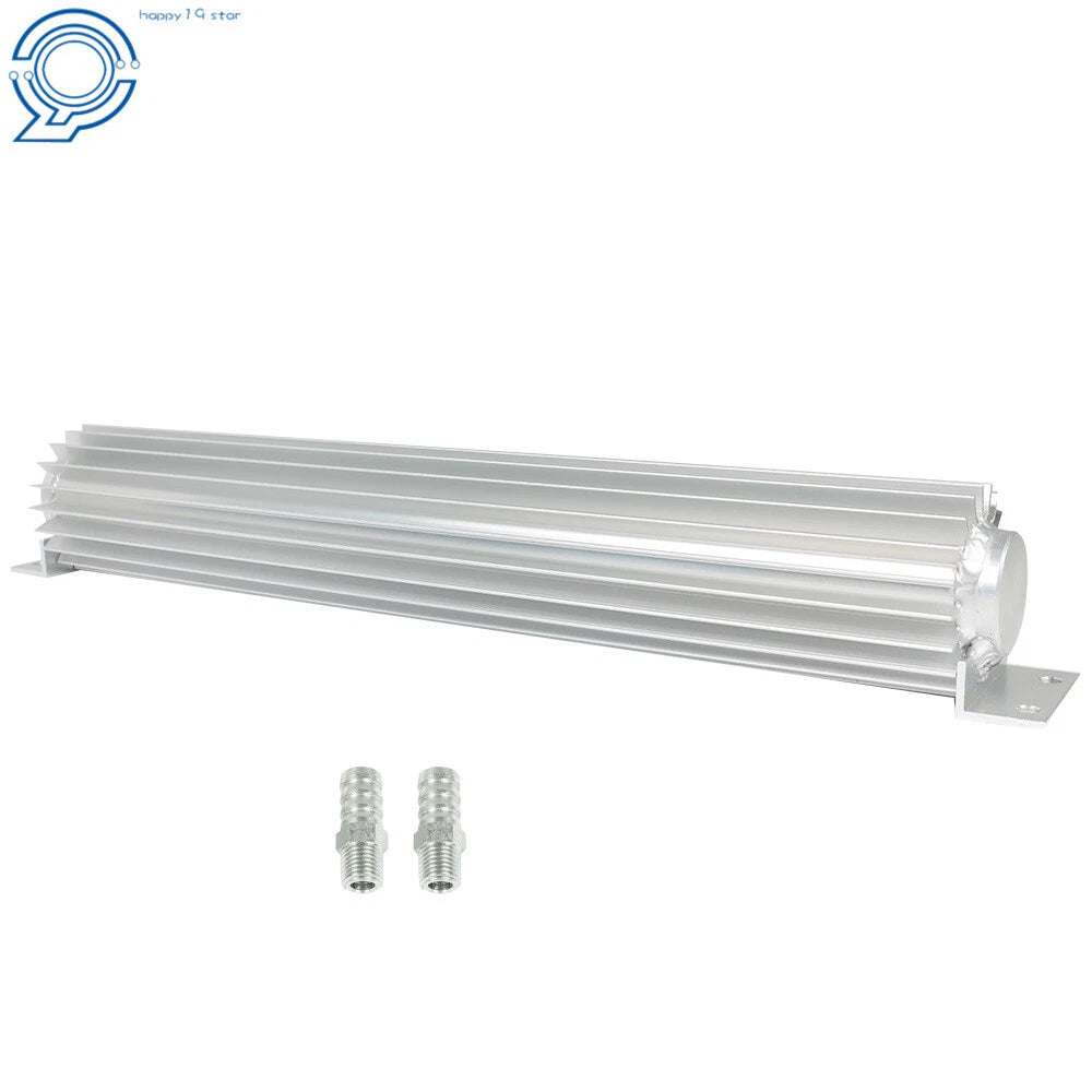 18" Dual Pass Aluminum Finned Transmission Oil Cooler Universal