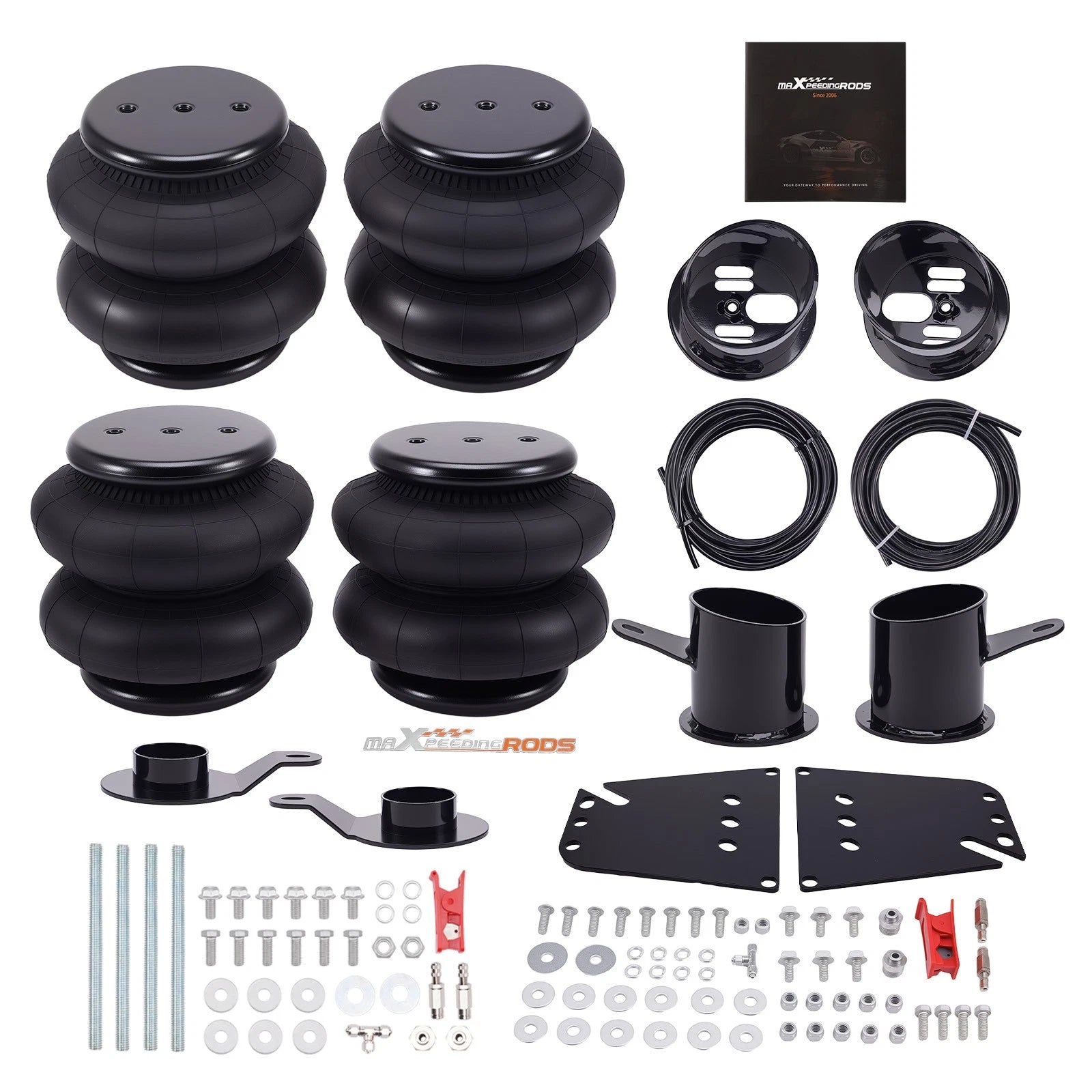 Air Ride Suspension Bag Bracket Kit for Impala (1958–1964)