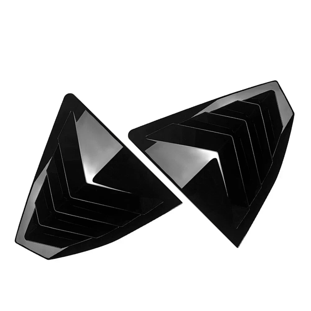 Glossy Black Rear Window Louver Cover for Subaru WRX STI (2022-2025)