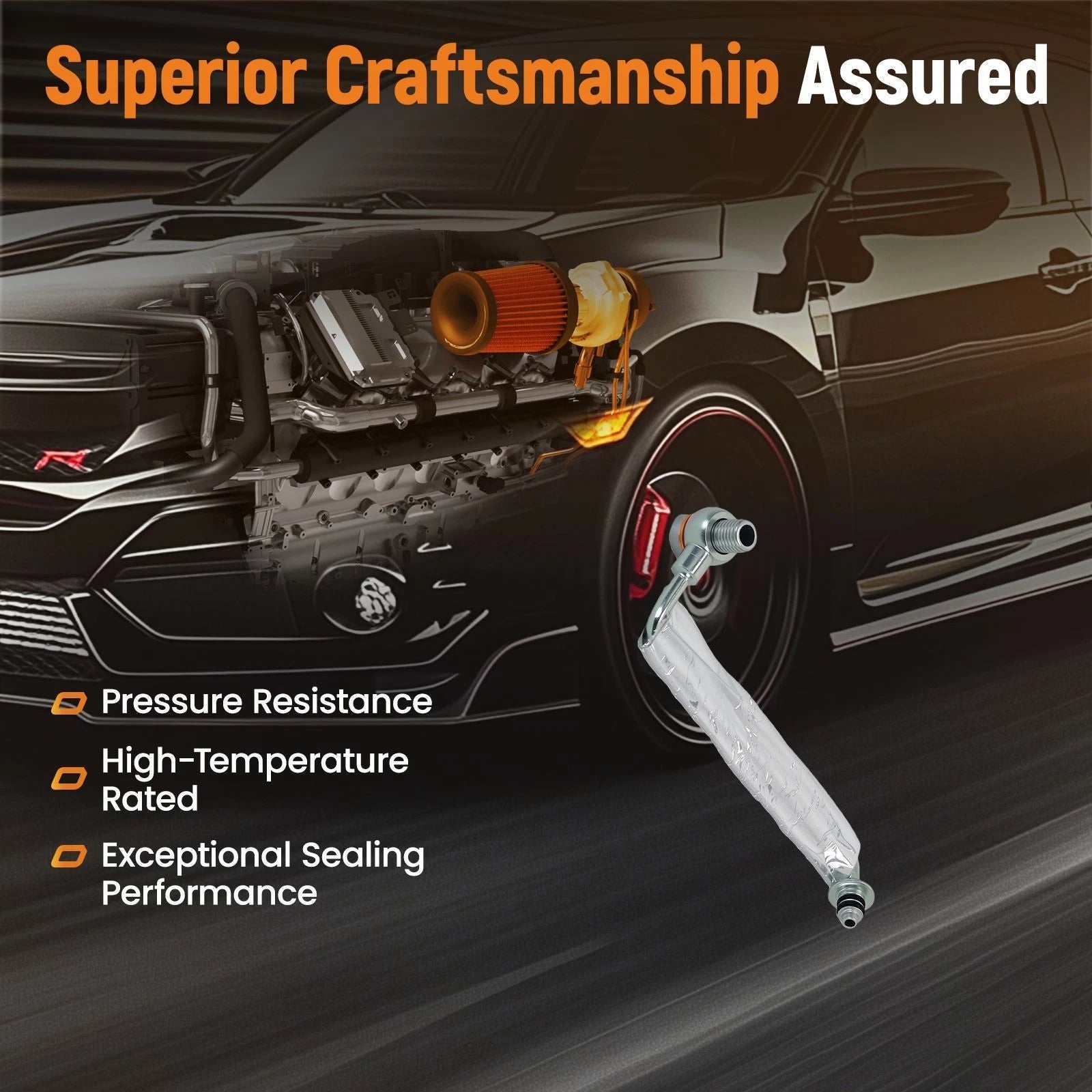 Turbo Oil Feed Pipe Tube for Chevy Cruze, Buick (Fits 55592600)