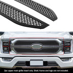 Stainless Black Mesh Grille Insert for Ford F-150 (2021-2023)