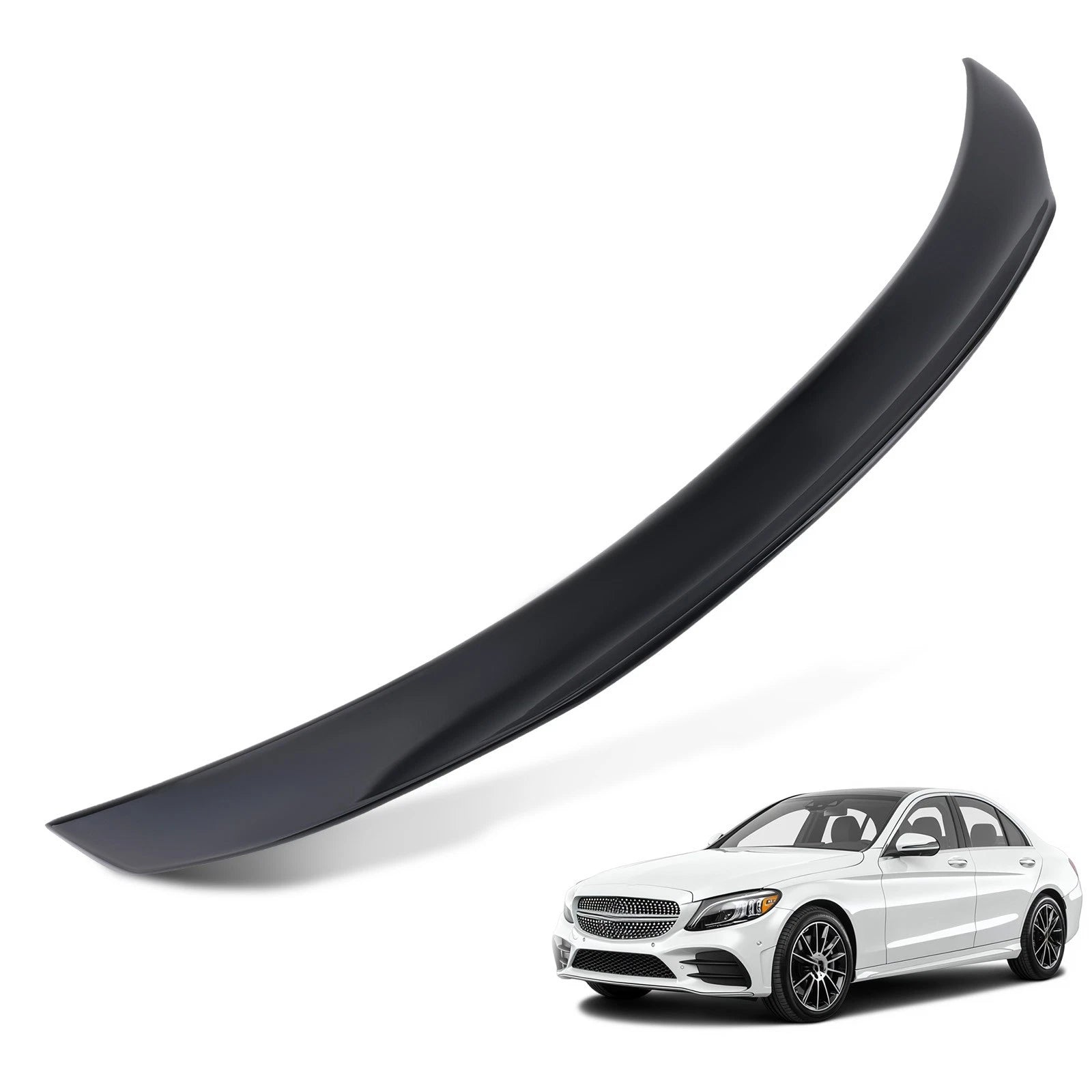 Trunk Spoiler for Mercedes Benz C Class W205 (2015-2021) AMG PSM Style