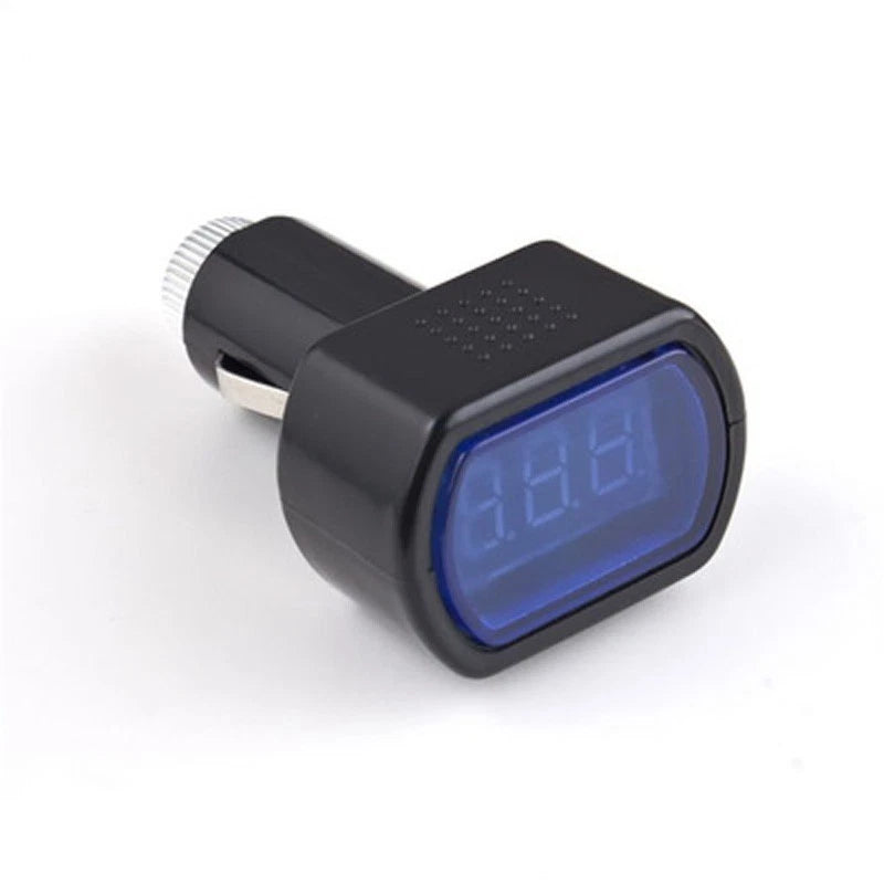 Digital LED Voltmeter Gauge for Car Vehicle (12V/24V)