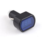 Digital LED Voltmeter Gauge for Car Vehicle (12V/24V)