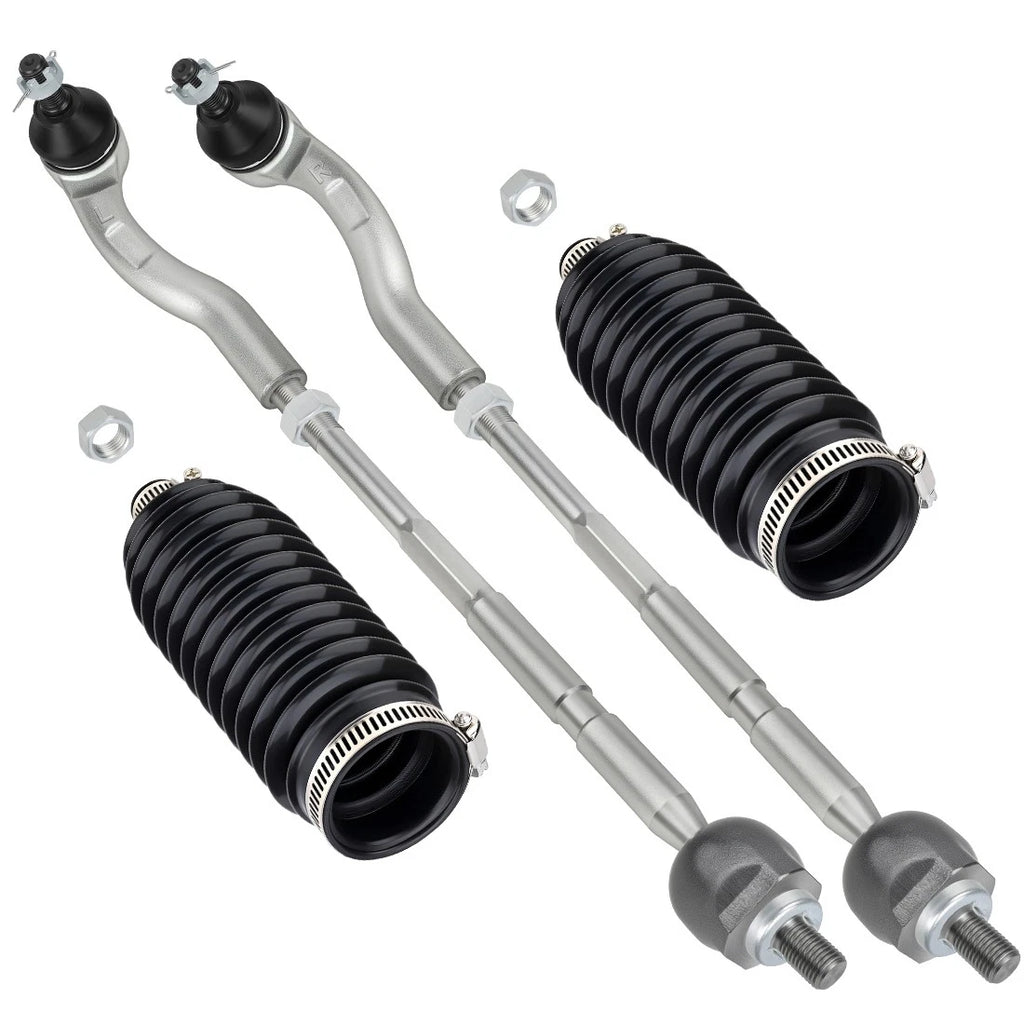 Set of 2 Tie Rod Ends w/Boot for Honda Pioneer 1000-5 (2016–2021)