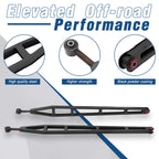 Rear Ladder Traction Bars with Mounting Brackets for Ford F-150 4x4 (2015–2020)