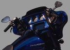 12" Ape Handlebar for Harley-Davidson Batwing (OEM 55800863) Gloss Black