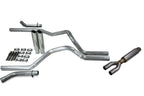 2.5" Dual Exhaust Kit for Dodge Ram 1500 (2004–2008) - Glasspack, Corner Exit