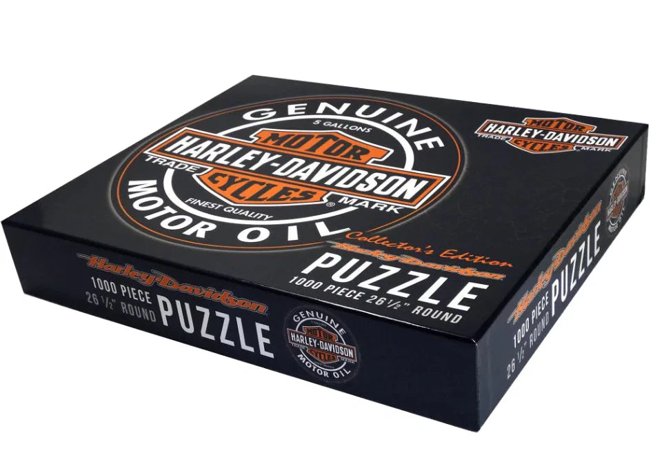 1000 Piece Harley-Davidson Motor Oil Puzzle DW6022 26.5"