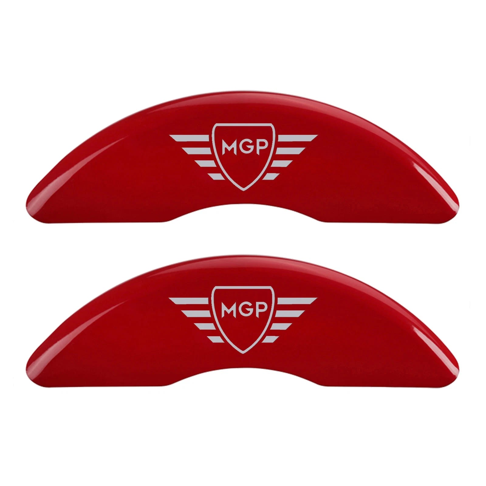Set of 4 Red Caliper Covers with MGP for 2016 Mini Cooper