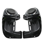 6.5'' Speaker Grills & Vented Leg Fairings for Harley Touring (1983-2013)