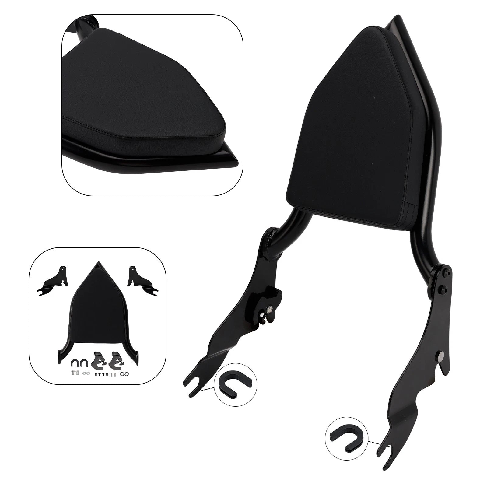 Passenger Sissy Bar Backrest for Road King, Street Glide (2009–2024)