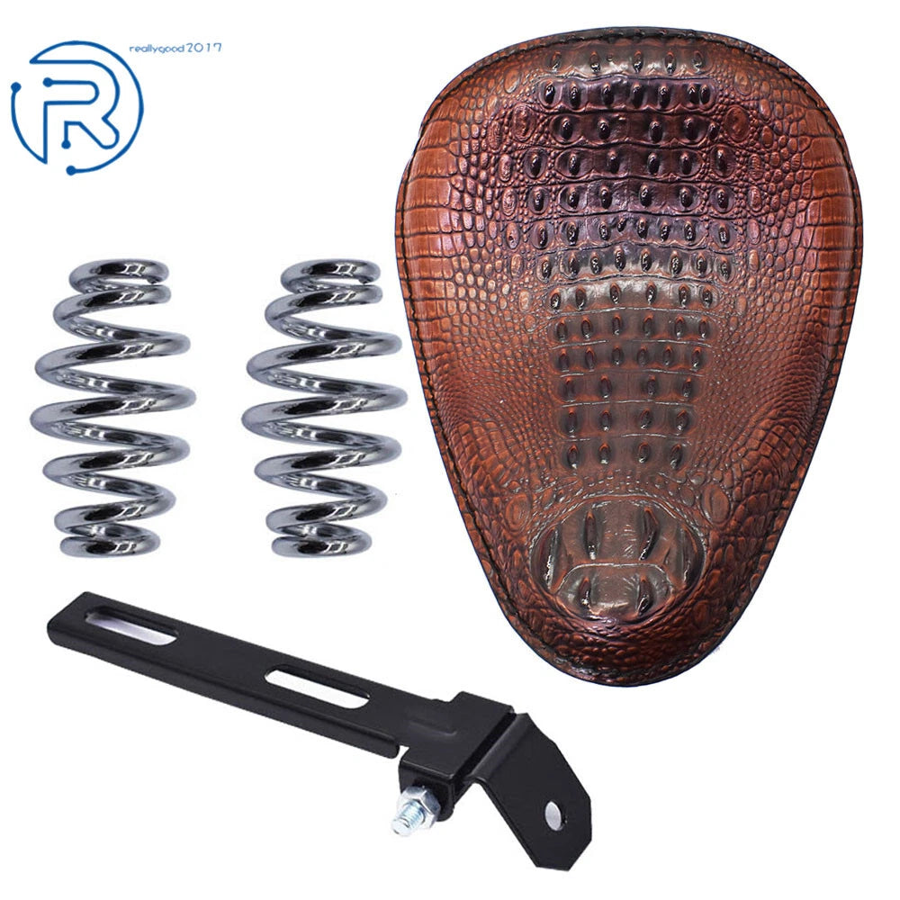 Soft Leather Solo Seat for Honda Bobber Chopper 