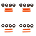 4X Engine Valve Stem Oil Seal Set for Mercedes W203 C230 R170 SLK230 (2001–2007)