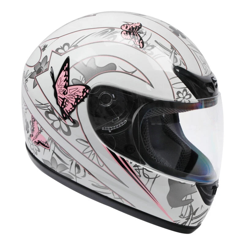 Motorcycle Butterfly Flip Up Full Face Helmet for Adult (S, M, L)
