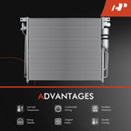 A/C Condenser with Receiver Drier for Nissan Pathfinder Frontier (2005-2007)