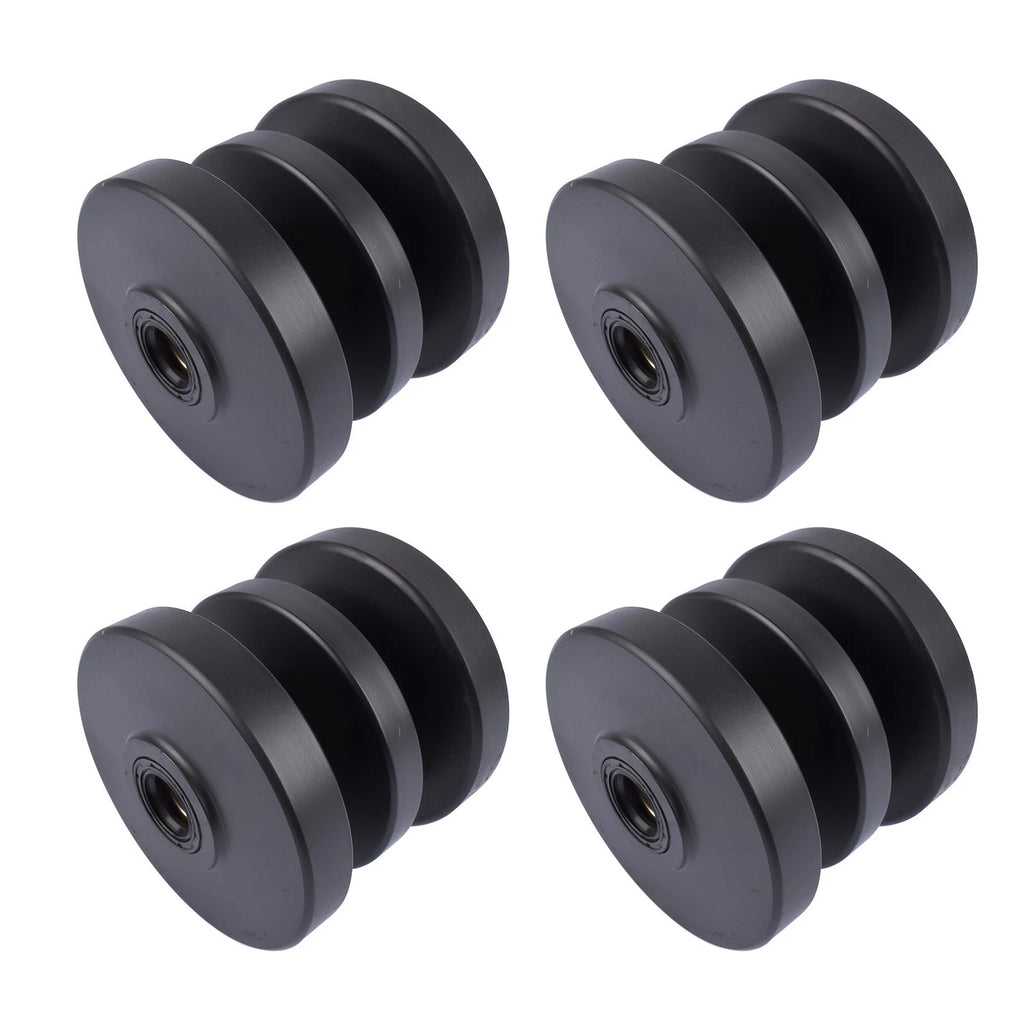 Set of 4 Bottom Rollers for Bobcat Mini Track Loaders (MT50-MT55)
