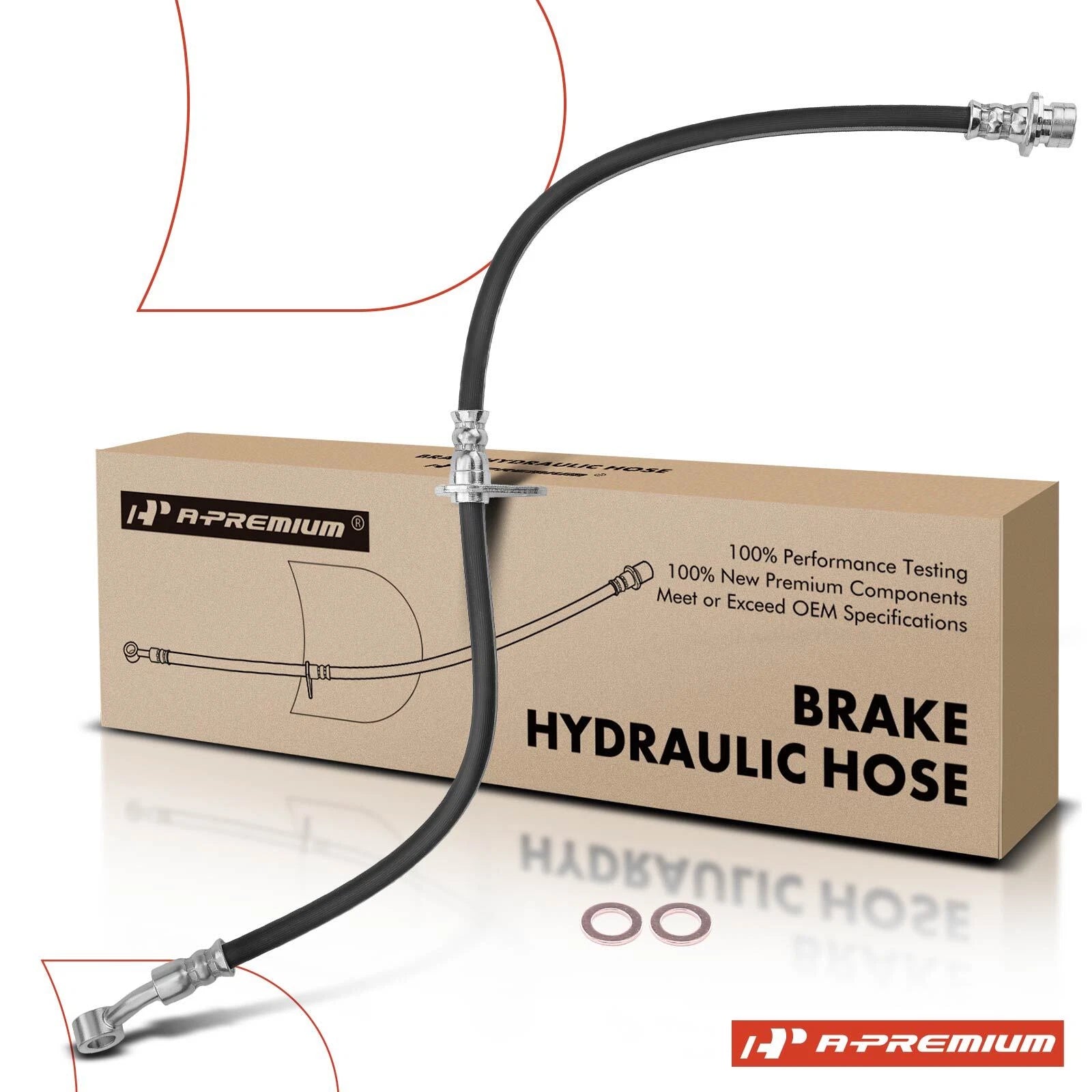 Front Left Brake Hydraulic Hose for Honda Civic (2003–2005)