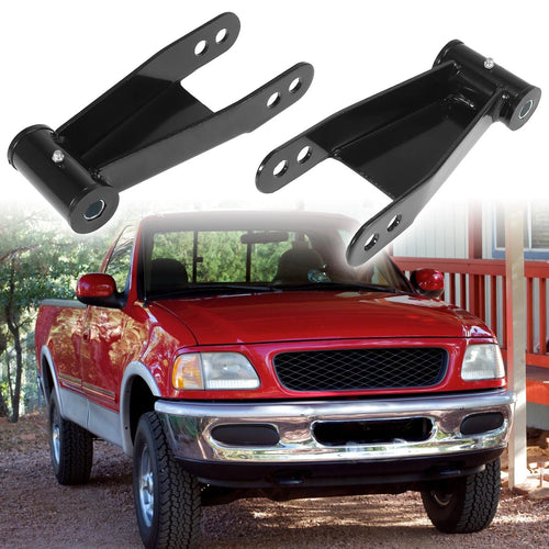 1 Pair Adjustable Drop Shackles for Ford F-150 (2015–2019)