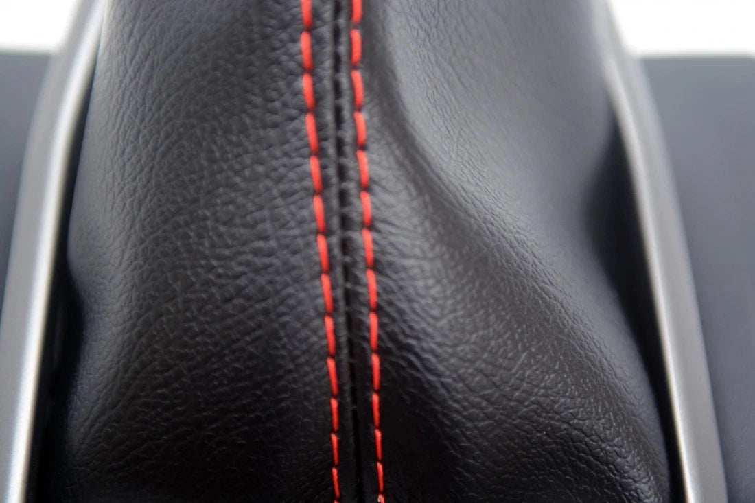 Manual Shift Boot Cover for Honda Civic (2016–2019) Red Stitch