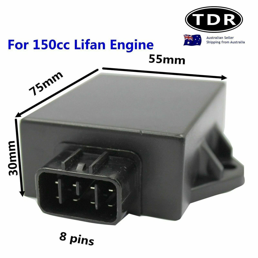 8 Pins DC CDI Box Ignition for Lifan 150cc Thumpster Atomik Trail Dirt Bike