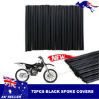 Wheel Spoke Wraps for Honda CR CRF XR - Black