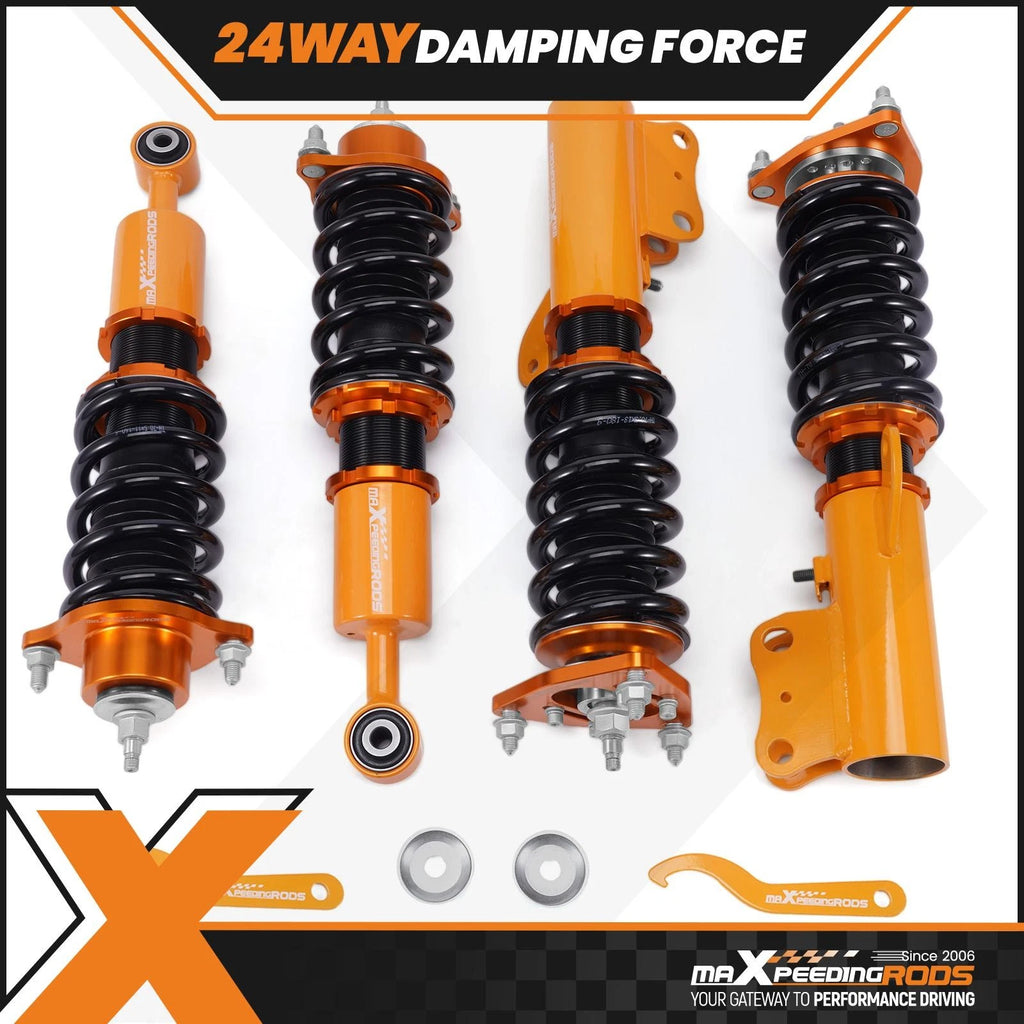 24-Way Damper Coilovers Kit for Mitsubishi Lancer Ralliart (2008–2016)