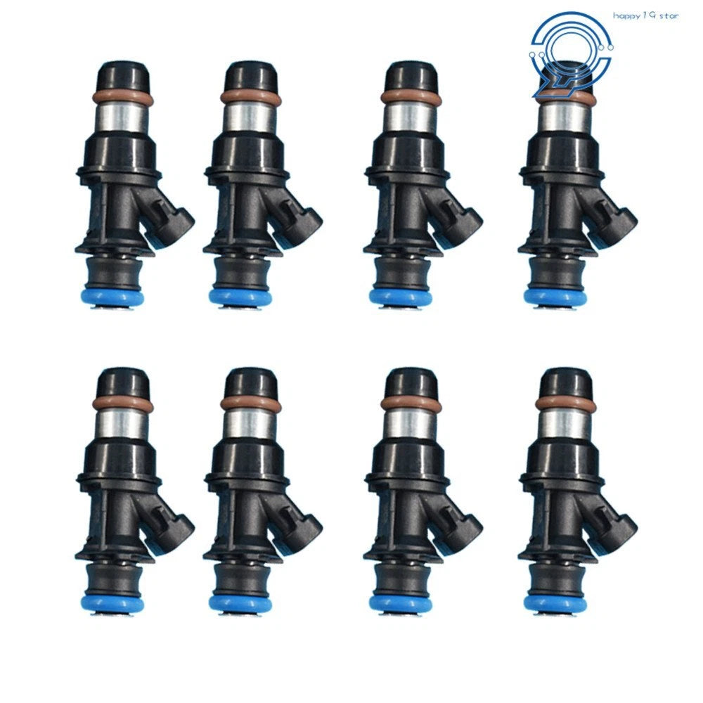 Set of 8 Fuel Injectors for Chevy GMC Cadillac (1999–2007) 4.8L 5.3L 6.0L