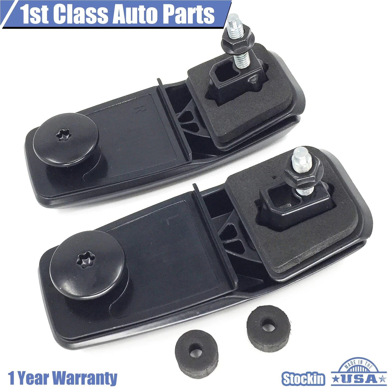Set of 2 Rear Liftgate Glass Window Hinges for Ford Escape Mariner (2008–2012)